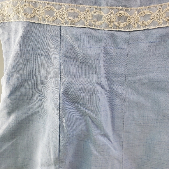 Vintage handmade light blue onesie - Picture 9 of 16